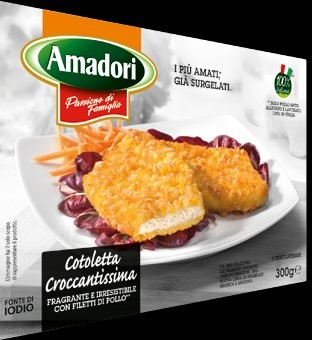 amadori (3) cotoletta croccante di pollo