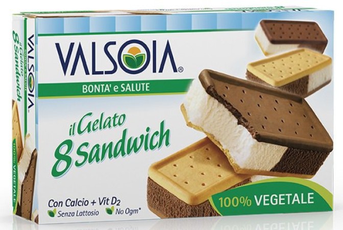 valsoia gelato sandwich 320 g