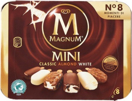 8 mini magnum classic-almond-white 352g