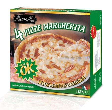 mamma (4) pizze margherita