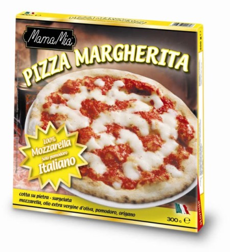 (1) pizza margherita