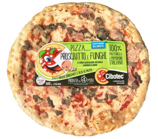 cibotec (1) pizza prosciutto e funghi 500 g
