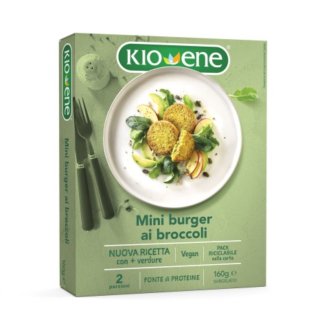 kioene 4 miniburger broccoli 12x160g