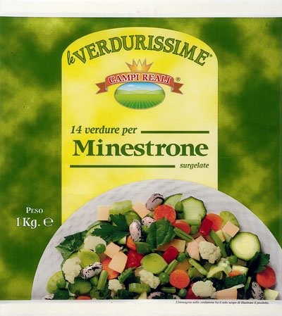 minestrone 14 verdure  1 kg