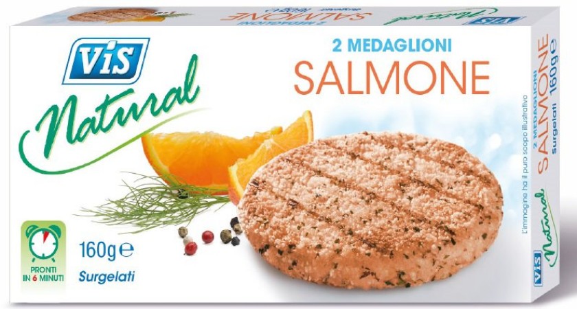 medaglioni di salmone  160 gr