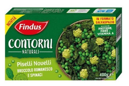 findus contorni piselli broccolo spinaci 400g