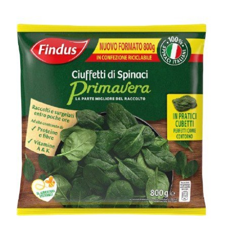 findus spinaci primavera 800g