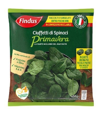 findus spinaci primavera 450g