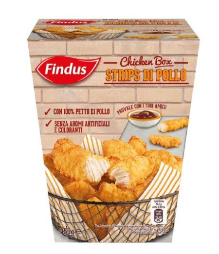findus strips di pollo  350g