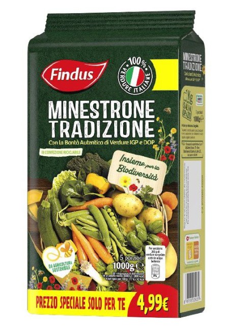 findus 4,81 minestrone tradizione igp 1kg